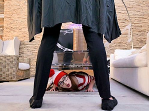 Trick Or Treat Pussy Teasing